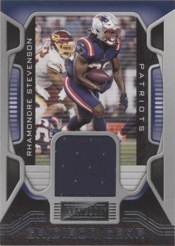 2021 Panini Playbook Rhamondre Stevenson #GG-RST