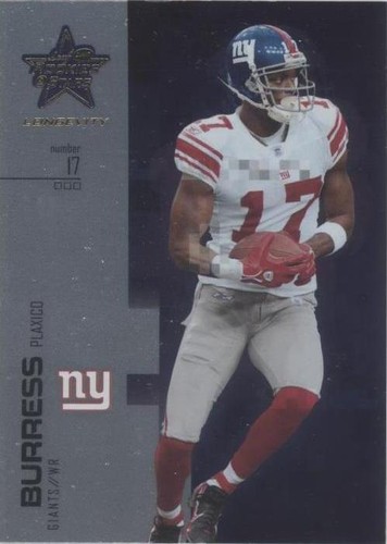 2007 Leaf Rookies & Stars Longevity Plaxico Burress #5