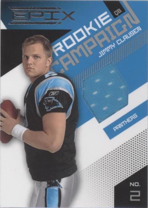Panini Epix Jimmy Clausen #12 2010
