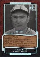 2003 SP Legendary Cuts - Johnny Mize #ET-JO