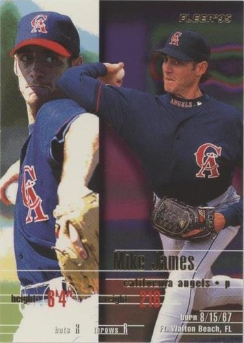 1995 Fleer Update - Mike James #U-66