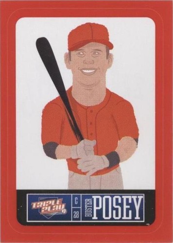 2013 Panini Triple Play - Buster Posey #21
