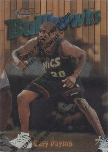 1997-98 Topps Finest - Gary Payton #172