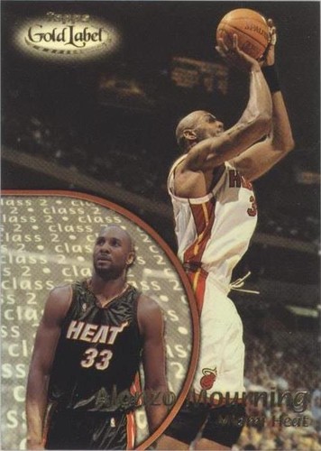 2000-01 Topps Gold Label - Alonzo Mourning #44