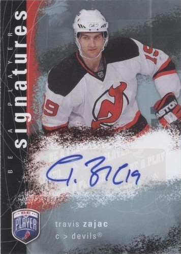 2007-08 Upper Deck Be a Player - Travis Zajac #S-TZ