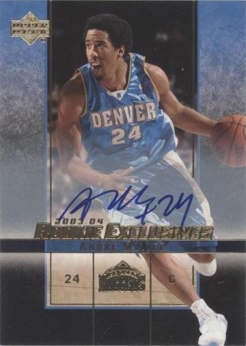 2003-04 Upper Deck Rookie Exclusives - Andre Miller #A39