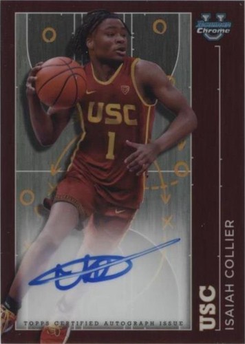 2023-24 Bowman University Chrome - Isaiah Collier #PPA-IC