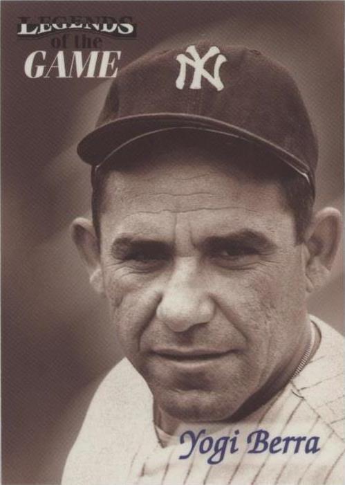 Fleer Sports Illustrated Then & Now 1998 - Yogi Berra #4