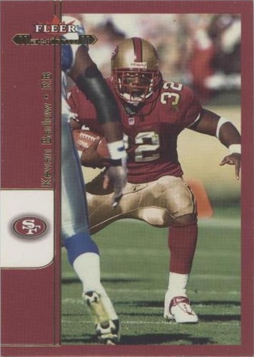 2002 Fleer Maximum Kevan Barlow #69