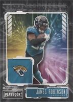 2021 Panini Playbook James Robinson #ZC-JRO