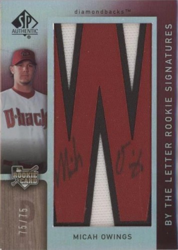 2007 SP Authentic - Micah Owings #152