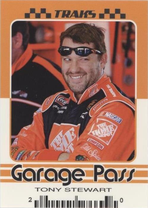 2007 Press Pass Traks - Tony Stewart #75