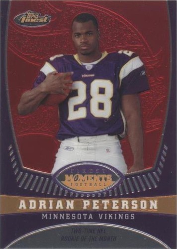 2008 Topps Finest Adrian Peterson #AP9