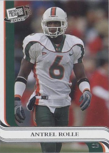 2005 Press Pass SE Antrel Rolle #36