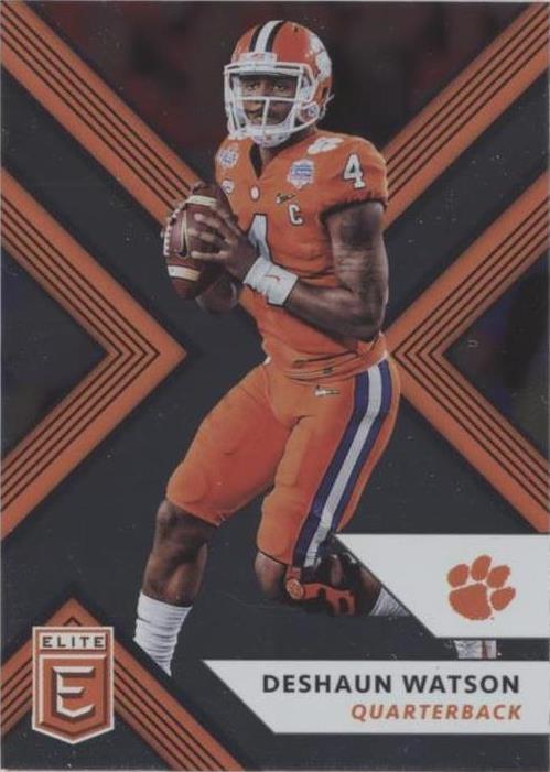 2018 Panini Elite Draft Picks Deshaun Watson #33