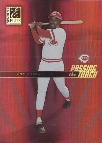 2004 Donruss Elite - Joe Morgan #PT-11