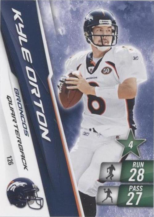 2010 Adrenalyn XL Kyle Orton #126