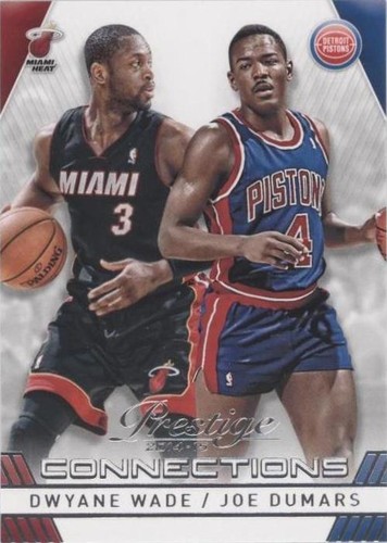 2014-15 Panini Prestige - Joe Dumars/Dwyane Wade #17