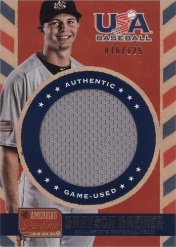 2013 Panini America's Pastime - Grayson Greiner #US-GG