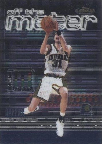 2000-01 Topps Finest - Reggie Miller/Allan Houston #161