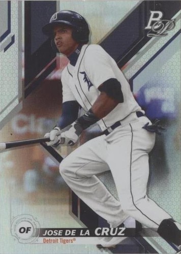 2019 Bowman Platinum - Jose De La Cruz #TOP-77