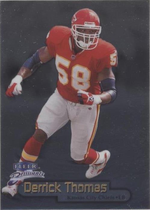 Fleer Brilliants Derrick Thomas 1998 #56