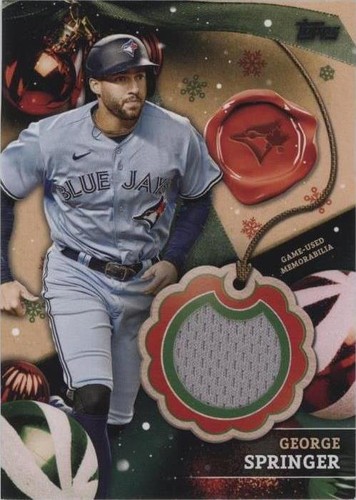 2024 Topps Holiday - George Springer #RC-GS