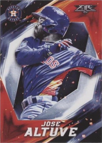 2017 Topps Fire - Jose Altuve #123