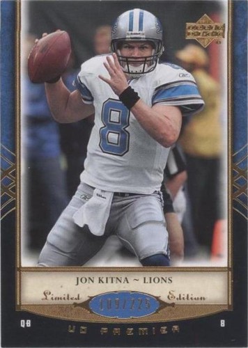 2007 UD Premier Jon Kitna #34