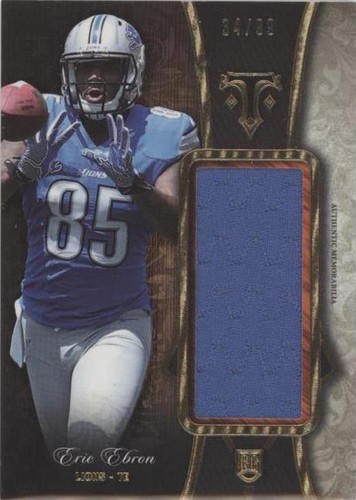 2014 Topps Triple Threads Eric Ebron #TTRJR-23