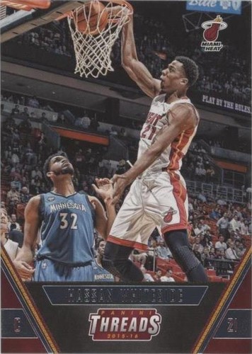 2015-16 Panini Threads - Hassan Whiteside #22