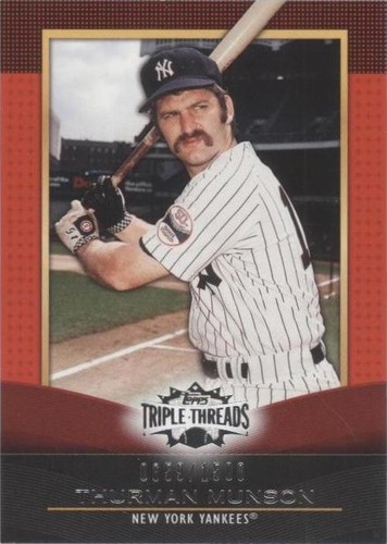 2011 Topps Triple Threads - Thurman Munson #80