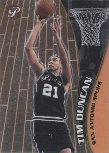 2001-02 Topps Pristine - Tim Duncan #21