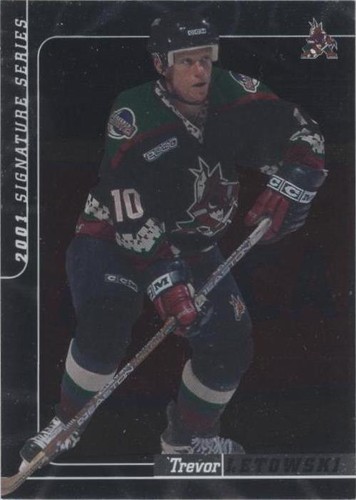 2000-01 In the Game Be A Player Signature Series - Trevor Letowski #111