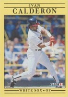 1991 Fleer - Ivan Calderon #115