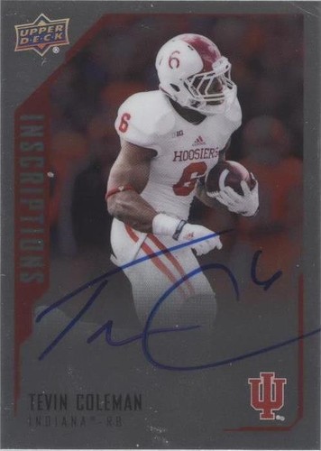 2015 Upper Deck Inscriptions Tevin Coleman #TC