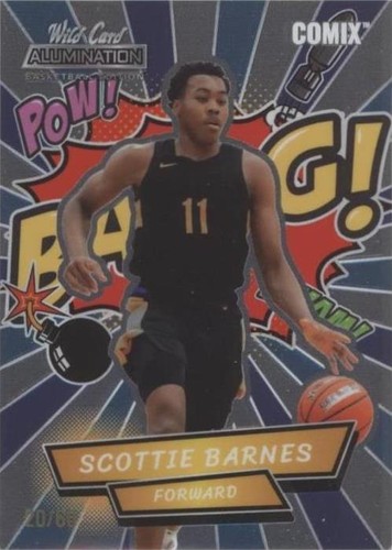 2021-22 Leaf Memories SCOTTIE BARNES AUTO Autograph RC Rookie Card