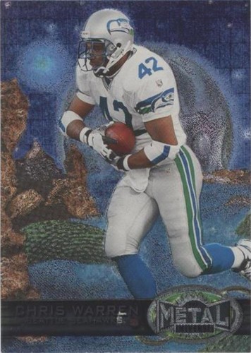 1997 Skybox Metal Universe Chris Warren #144