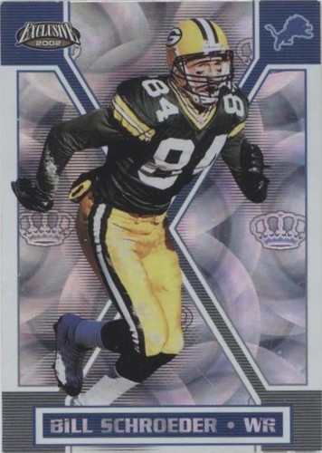 2002 Pacific Exclusive Bill Schroeder #60
