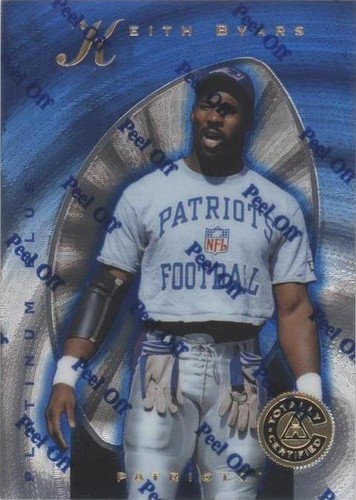 1997 Pinnacle Totally Certified Keith Byars #98