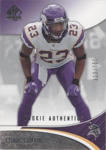 2006 SP Authentic Cedric Griffin #93