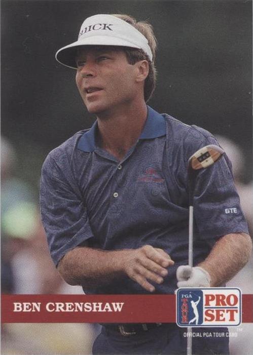 1992 Pro Set Golf - Ben Crenshaw #38