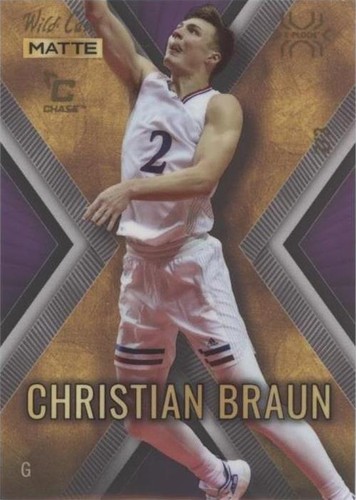 2022-23 Wild Card Matte Draft - Christian Braun #MXP-7