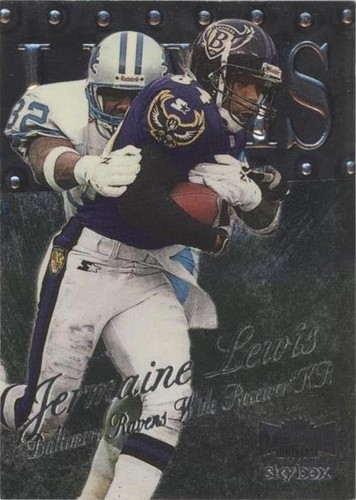 1999 Skybox Metal Universe Jermaine Lewis #179
