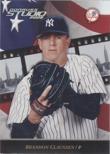 2002 Donruss Studio - Brandon Claussen #70