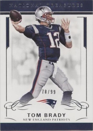 2016 Panini National Treasures Tom Brady #62