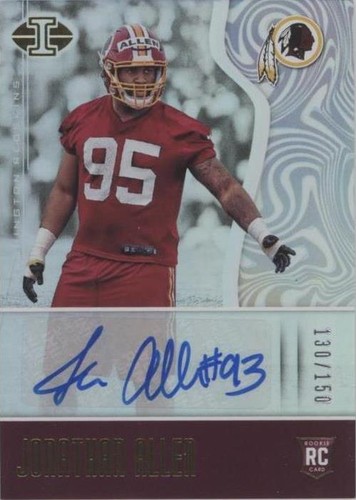 2017 Panini Illusions Jonathan Allen #160