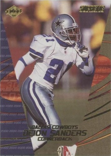 2000 Collector's Edge Supreme Deion Sanders #38