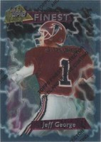 1995 Topps Finest Jeff George #50