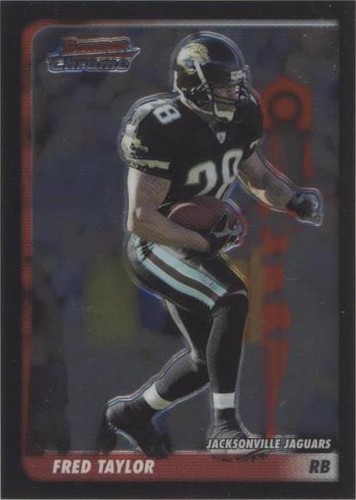 2003 Bowman Chrome Fred Taylor #3